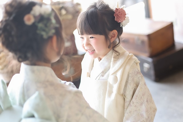 七五三の撮影：フォトグラフアメリ―