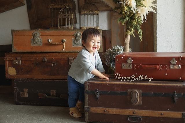 バースデー・誕生日記念の撮影：フォトグラフアメリ―