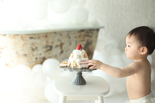 バースデー・誕生日記念の撮影：フォトグラフアメリ―